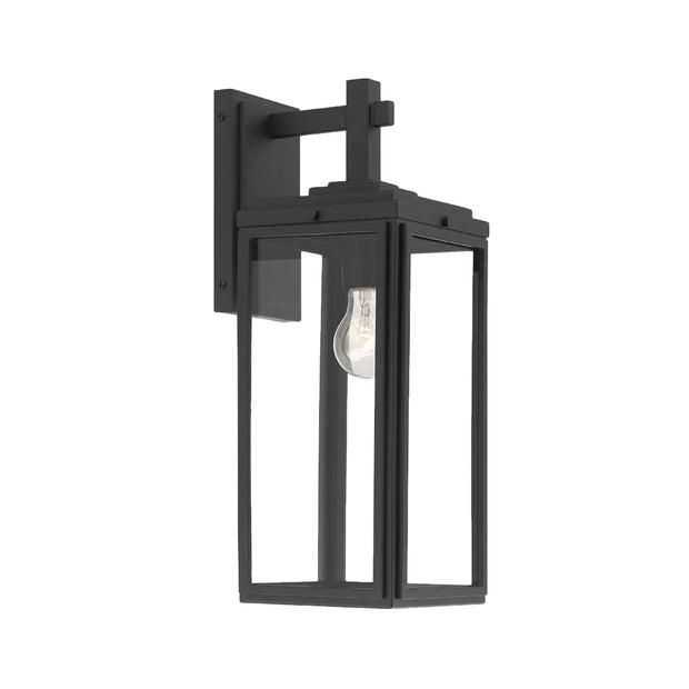 Capsule Collection - 1 Light - Wall Sconce - Matte Black - H:43.2cm