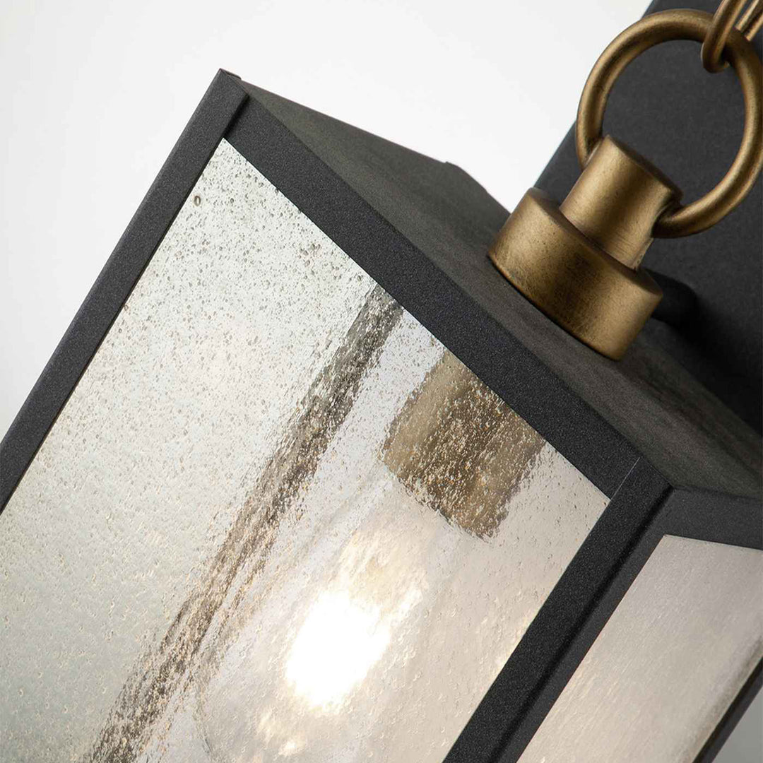 Dome Collection - 1 Light - Wall Sconce - Gold Paint & Matte Black - H:44cm