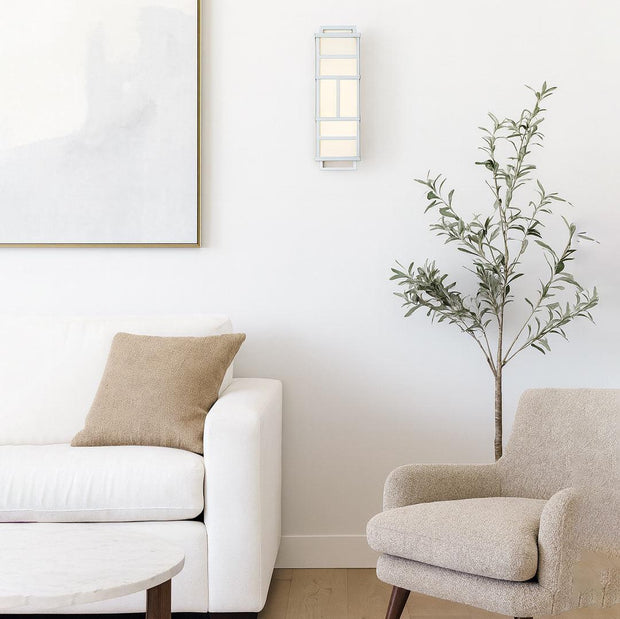 Fulton Collection - Wall Sconce - Polished Nickel Frame