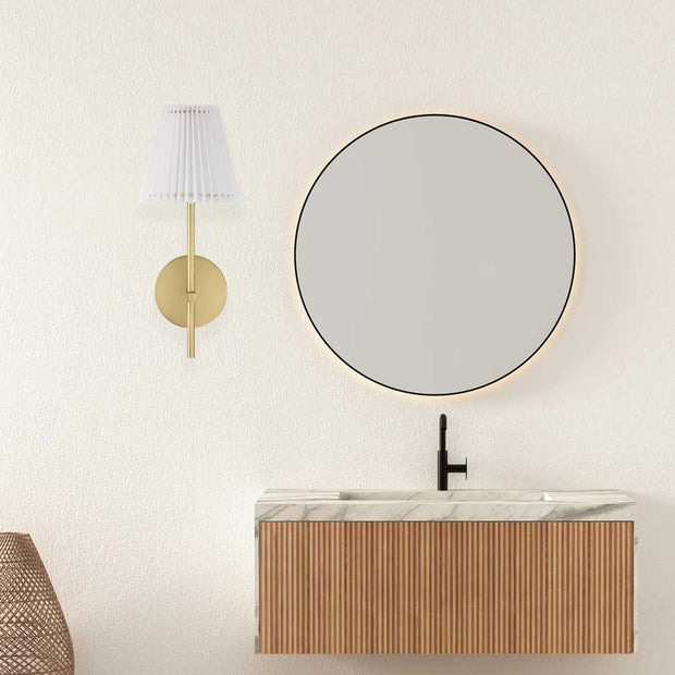 Grayson Collection - Wall Light - Satin Brass