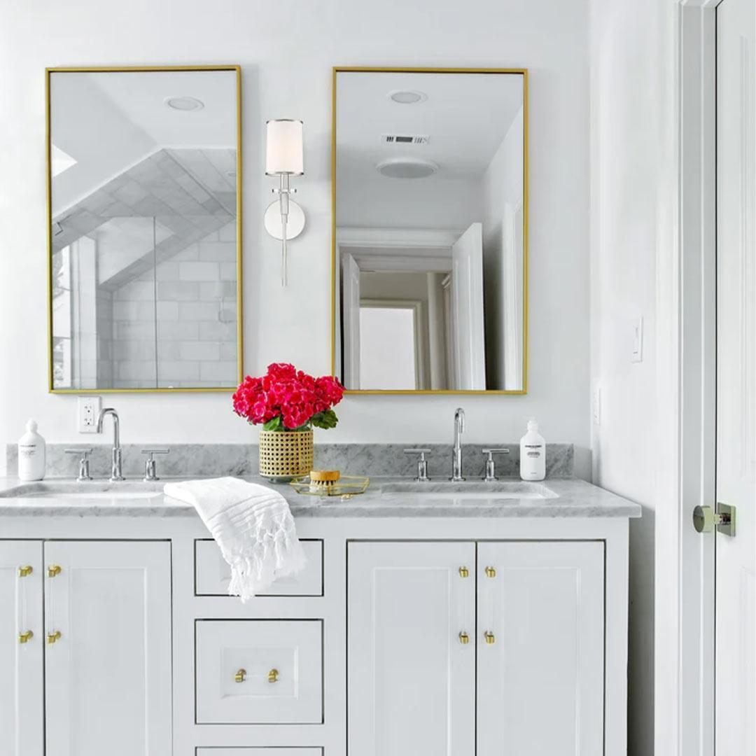 Hollis Collection Wall Sconce - Single Light - Polished Nickel