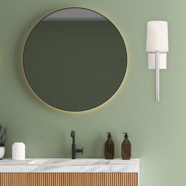 Xavier Collection - Wall Sconce - Polished Nickel Frame