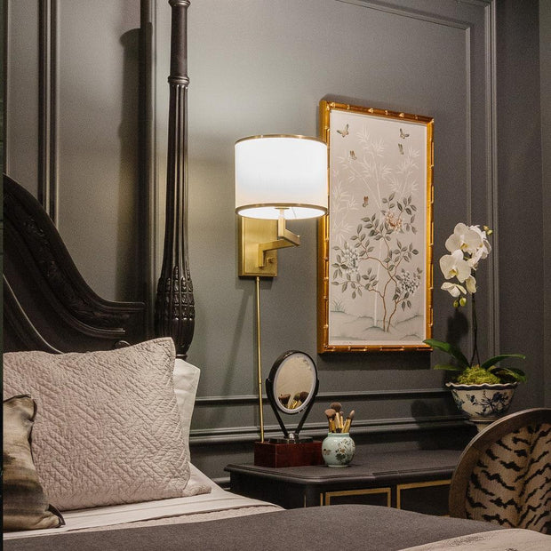 Zanzibar Collection -  Aged Brass Wall Sconce