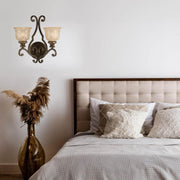 Andover Collection - Bronze Umber 2 Lights Wall Sconce