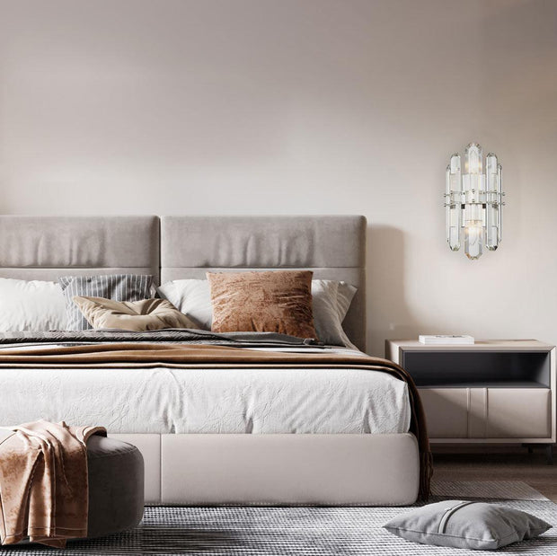 Capri Collection - Polished Nickel Wall Sconce