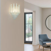 Libby Collection - 2 Lights Wall Sconce - Blue