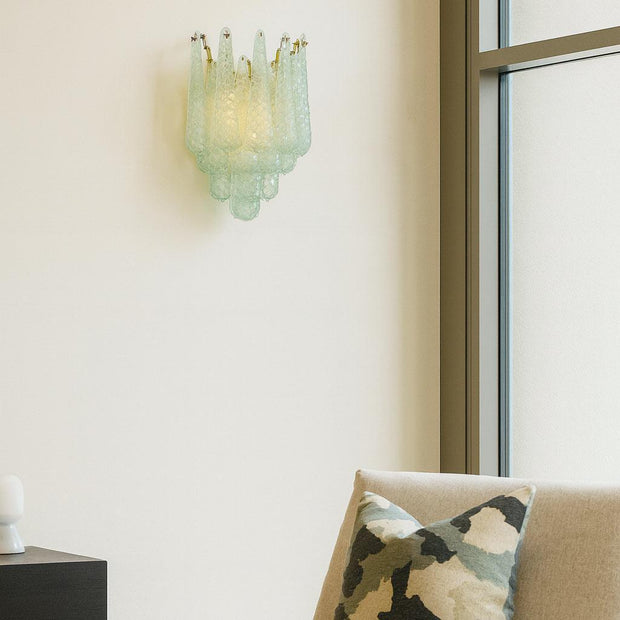 Libby Collection - 2 Lights Wall Sconce - Green