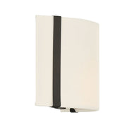 Kendal Collection - Wall Sconce - W:33cm - Matte Black Frame