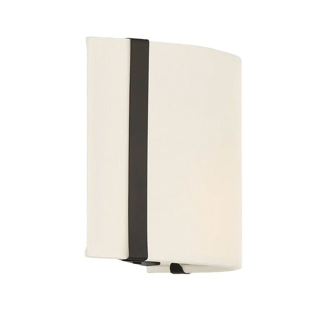 Kendal Collection - Wall Sconce - W:33cm - Matte Black Frame