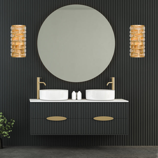 Belle Collection - Gold Wall Sconce