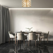 Belle Collection - Gold Flush Mount