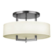 Bowery Collection - Flush Mount - Antique Nickel