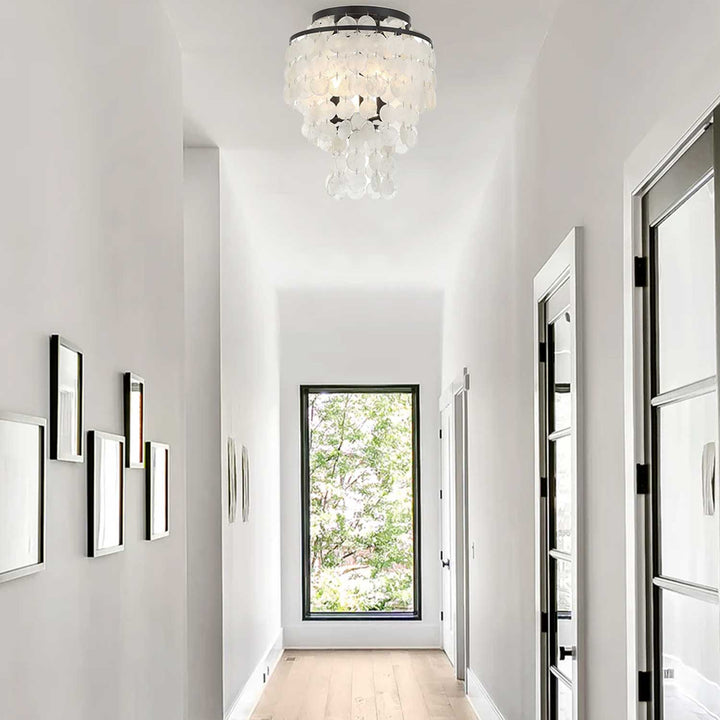 Gigi Collection - 3 Light Flush Mount - Dark Bronze