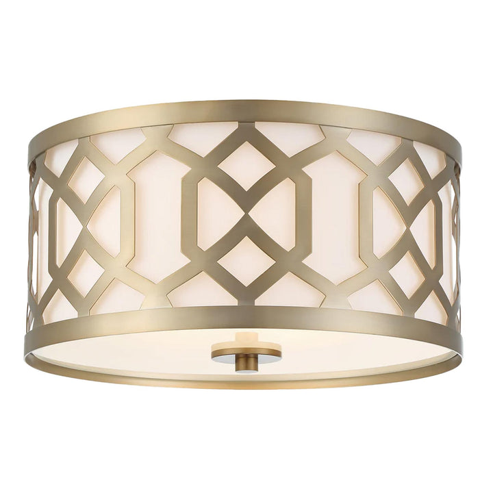 Niles Collection - Flush Mount - Satin Brass