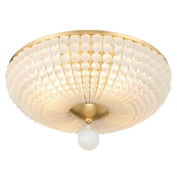 Seneca Collection - Gold Flush Mount - W:46cm