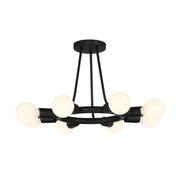 Filmore Collection - Semi Flush Mount - Matte Black