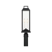 Atlas Collection - 4 Light - Outdoor Post Chandelier - Matte Black - W:16.5cm