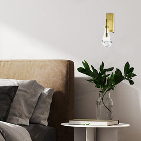 Rayne Collection - Single Light Wall Sconce - Brass