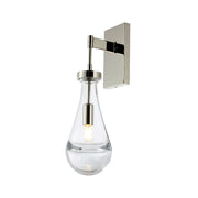 Rayne Collection - Single Light Wall Sconce - Polished Nickel