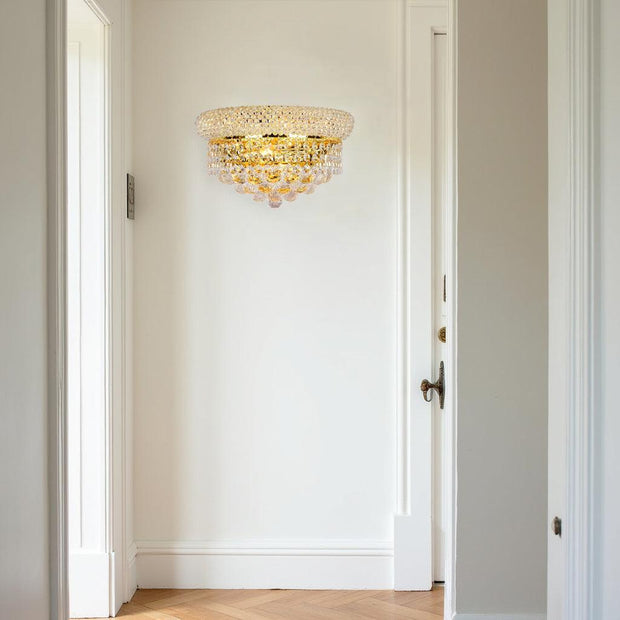Royal Empress Wall Sconce - Gold - 30cm