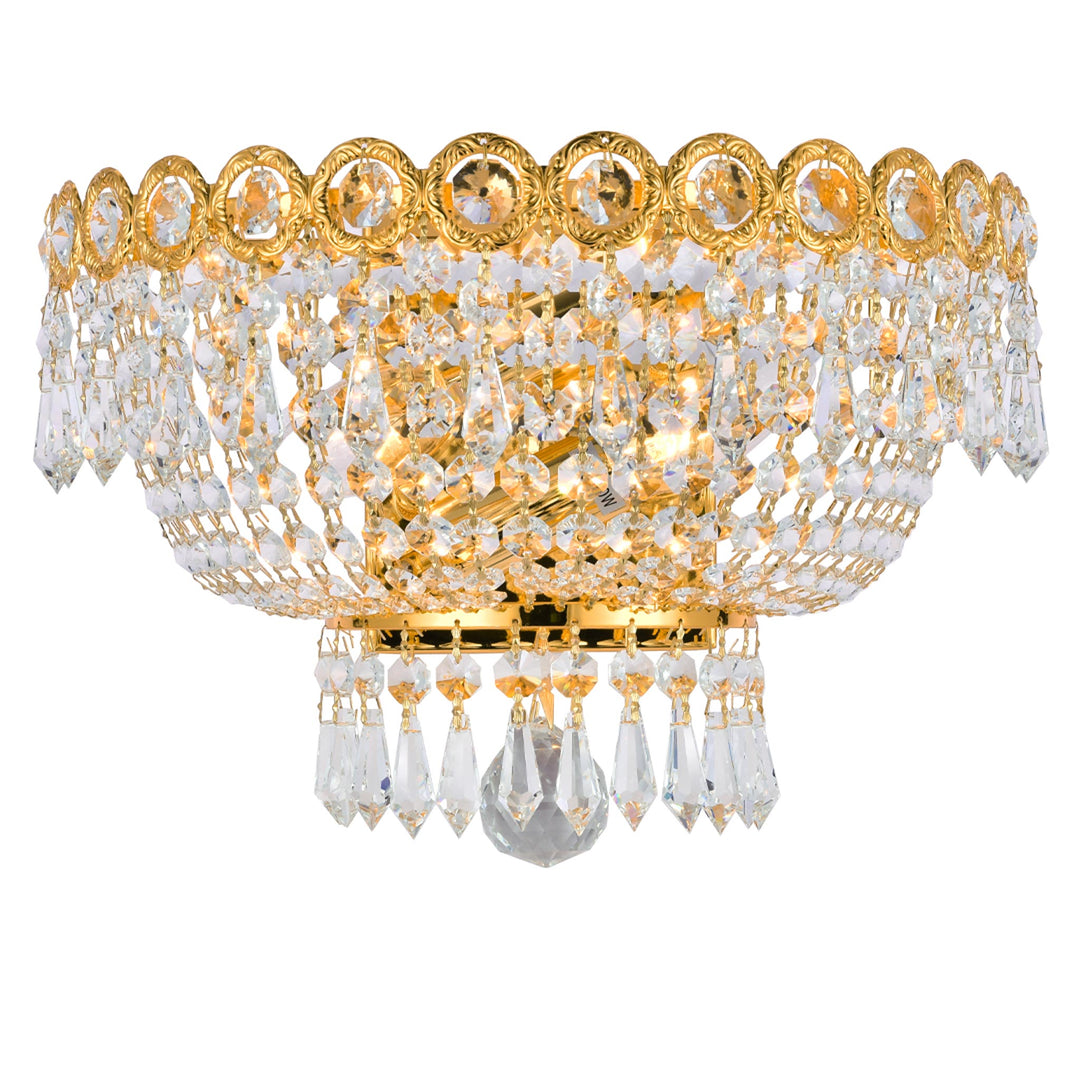 Empire Wall Sconce Light - GOLD - W:30cm - Designer Chandelier Australia
