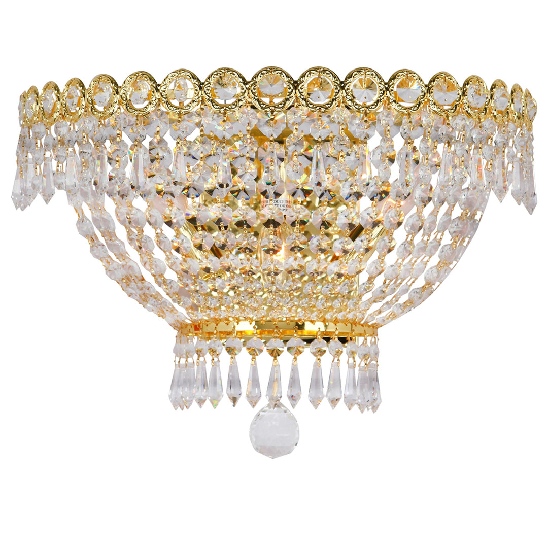 Empire Wall Sconce Light - GOLD - W:40cm - Designer Chandelier Australia