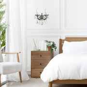 Double Maria Theresa Wall Light Sconce - Smoke