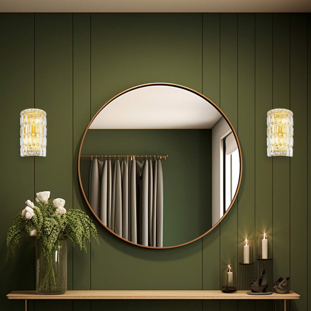 Modular Wall Sconce Light - Round - GOLD - Designer Chandelier Australia