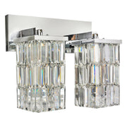 Modena Double Arm Wall Sconce - Rectangle