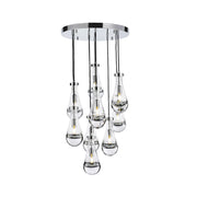 Rayne Collection - Round Cluster - W:50cm  H:100cm- Chrome
