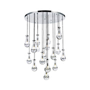 Rayne Collection - Round Cluster - W: 100cm  H: 150cm - Chrome