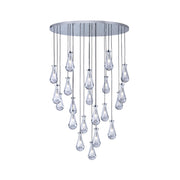 Rayne Collection - Round Cluster - W: 120cm H: 200cm - Chrome