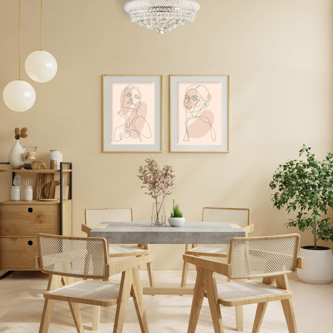 Royal Empress Flush Mount Basket Chandelier - Chrome - W:40cm - Designer Chandelier Australia