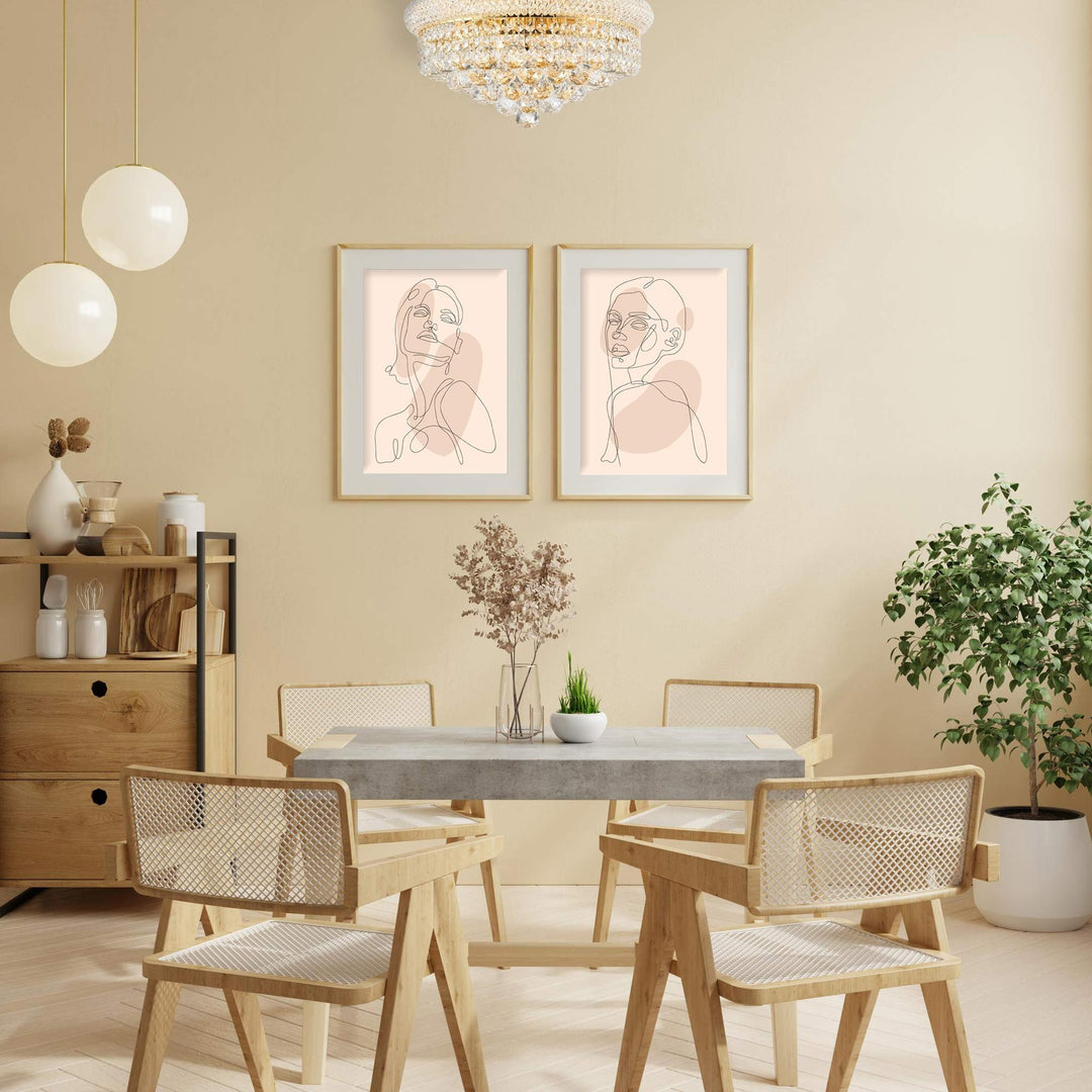 Royal Empress Flush Mount Basket Chandelier - GOLD - W:40cm - Designer Chandelier Australia