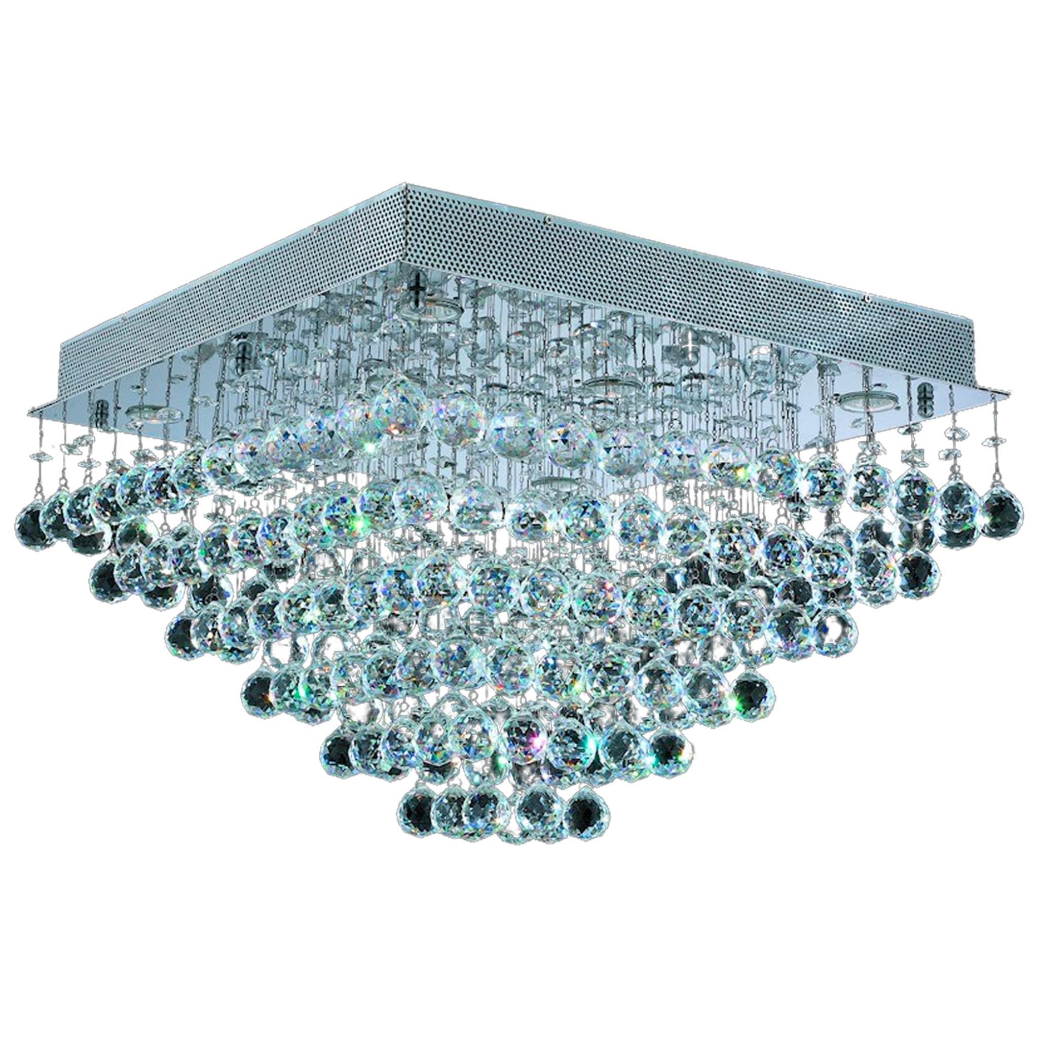 Teal chandelier deals