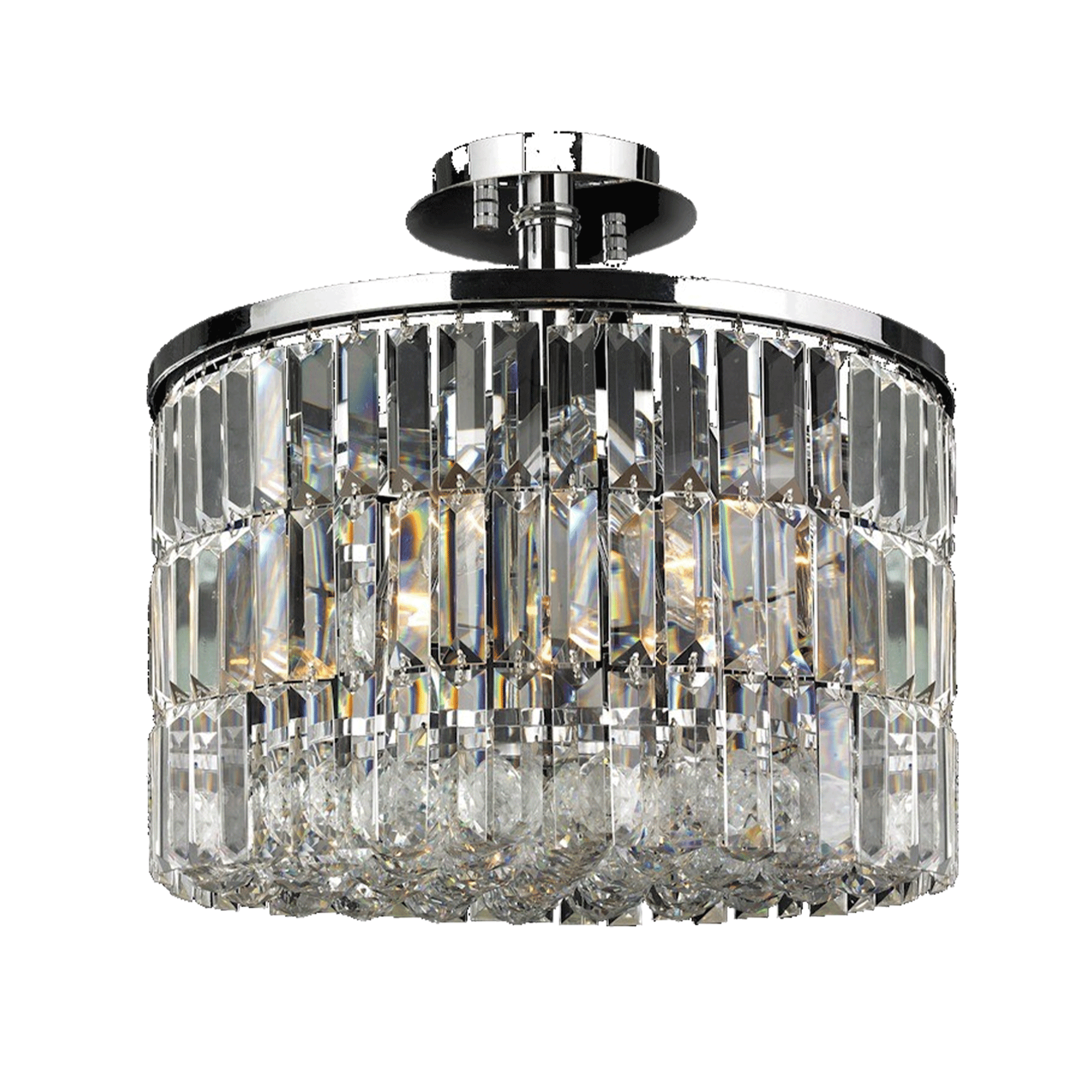 Modena Semi Flush Crystal Pendant - Round W:40 H:40 – Designer ...