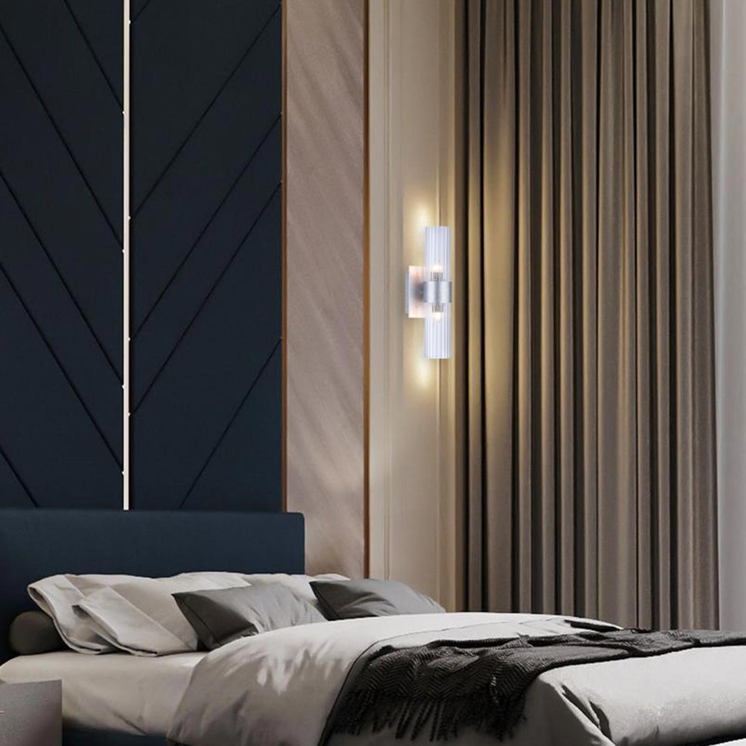 Provincial Collection Wall Sconce – Champagne Finish, 25cm Height