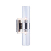 Provincial Collection Wall Sconce - Polished Nickel  - H:25cm