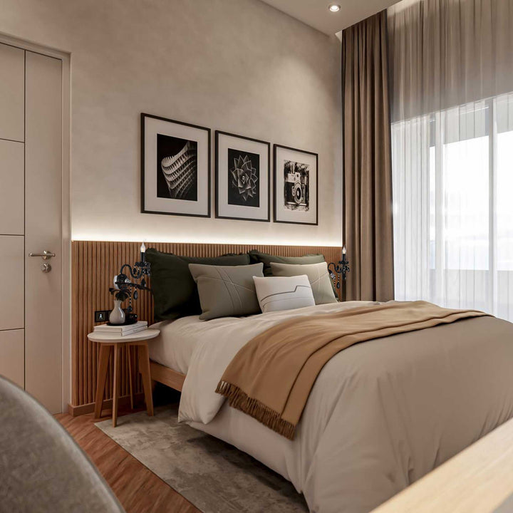 Jet Black Bohemian Wall Sconce - Single Arm - Designer Chandelier Australia