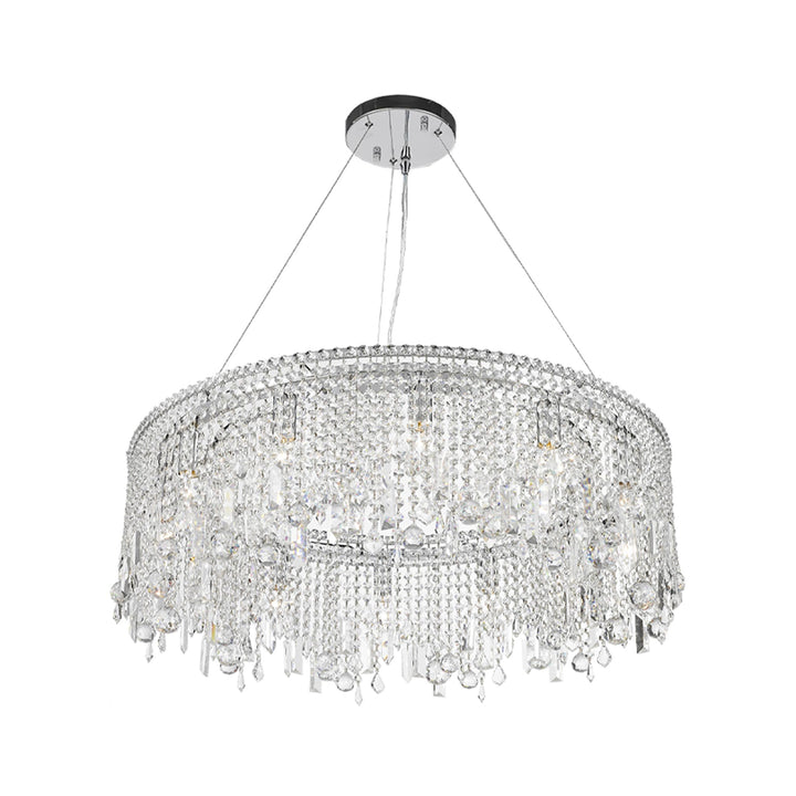 Harmony Ring Chandelier - W:80cm - Chrome