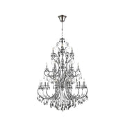 Designer Princess 21 Arm Chandelier - Smoke - W:120 H:170cm