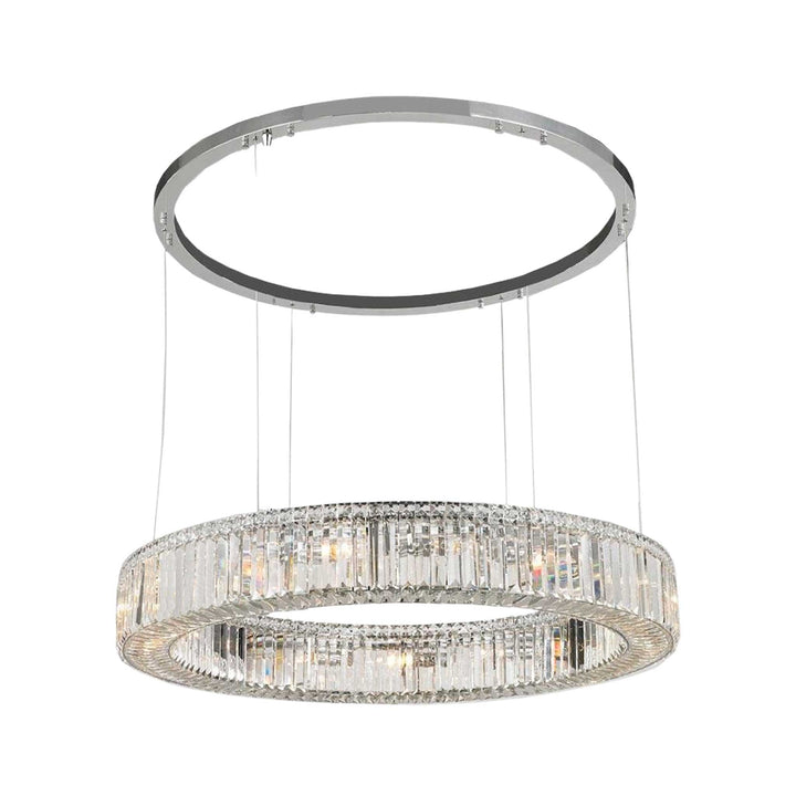 Crystocia - Halo Ring - W:100cm - Chrome