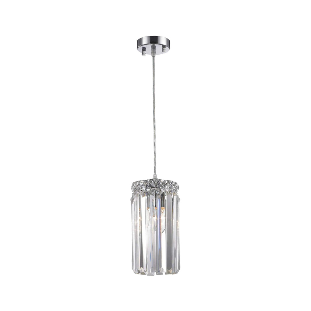 Modular Single Light Pendant – Round 25cm – Chrome Pendant Light - Designer Chandelier Australia