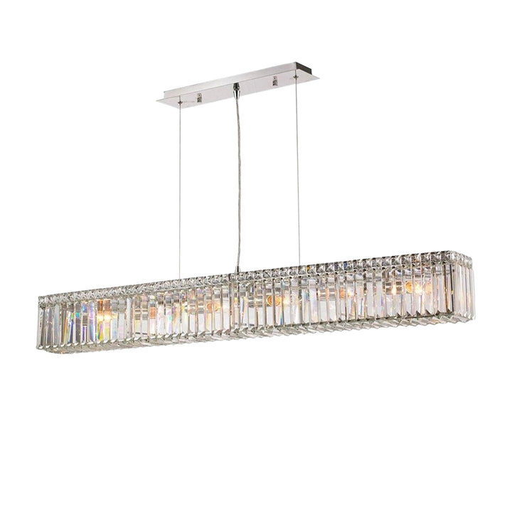 Modular Bar Chandelier - Length 120cm - Chrome