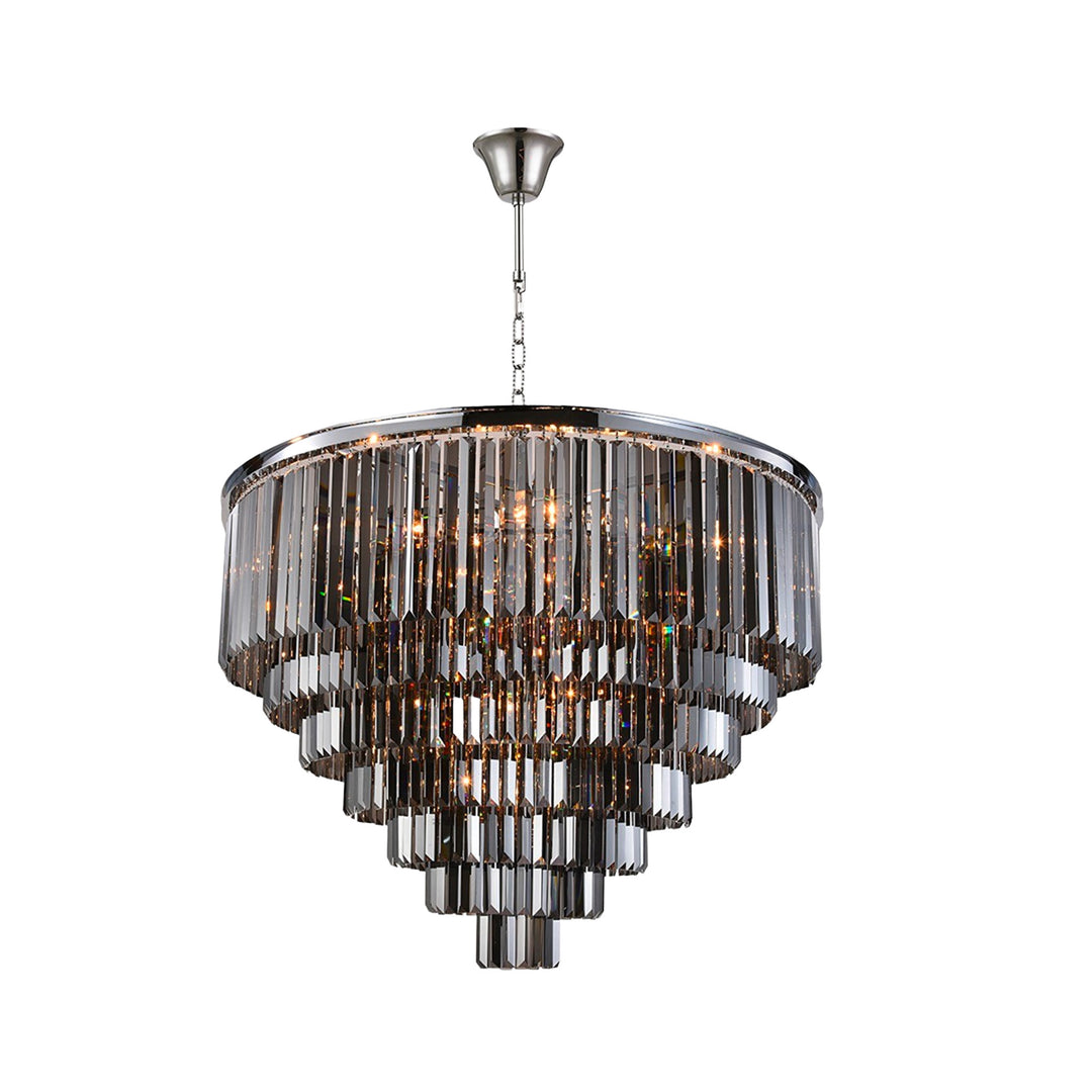 Odeon (Oasis) Chandelier- 7 Layer - Smoke Finish - W:100cm - Designer Chandelier Australia