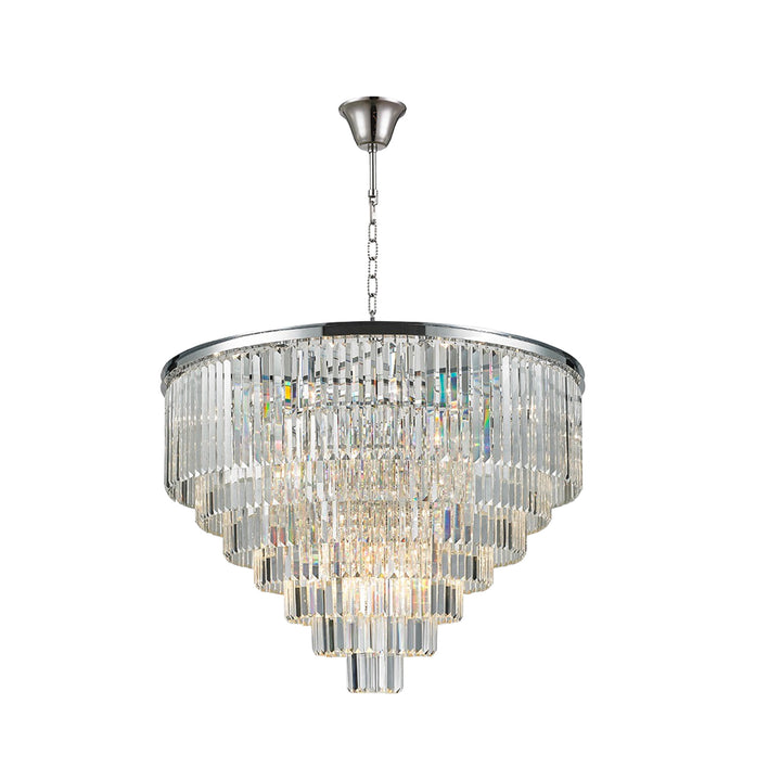 Odeon (Oasis) Chandelier- 7 Layer - Clear Finish - W:100cm - Designer Chandelier Australia