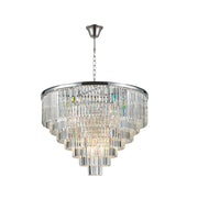 Odeon (Oasis) Chandelier- 7 Layer - Clear Finish - W:100cm