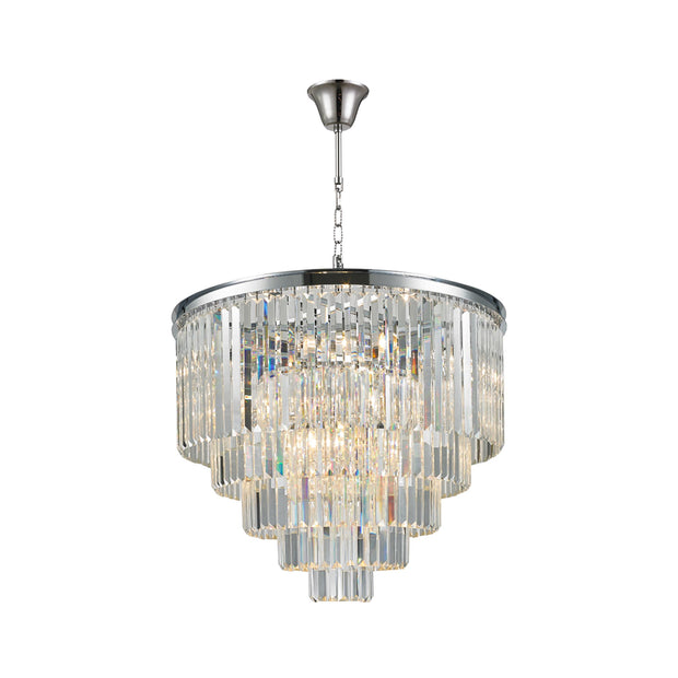 Odeon (Oasis) Chandelier- 5 Layer - Clear Finish - W:70cm