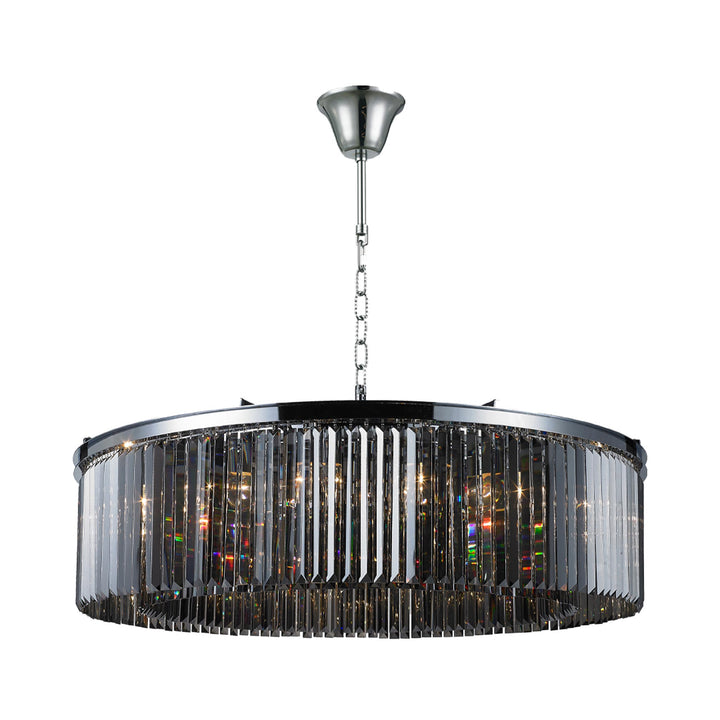 Odeon (Oasis) Open Ring Chandelier - Smoke Finish - W:110cm - Designer Chandelier Australia