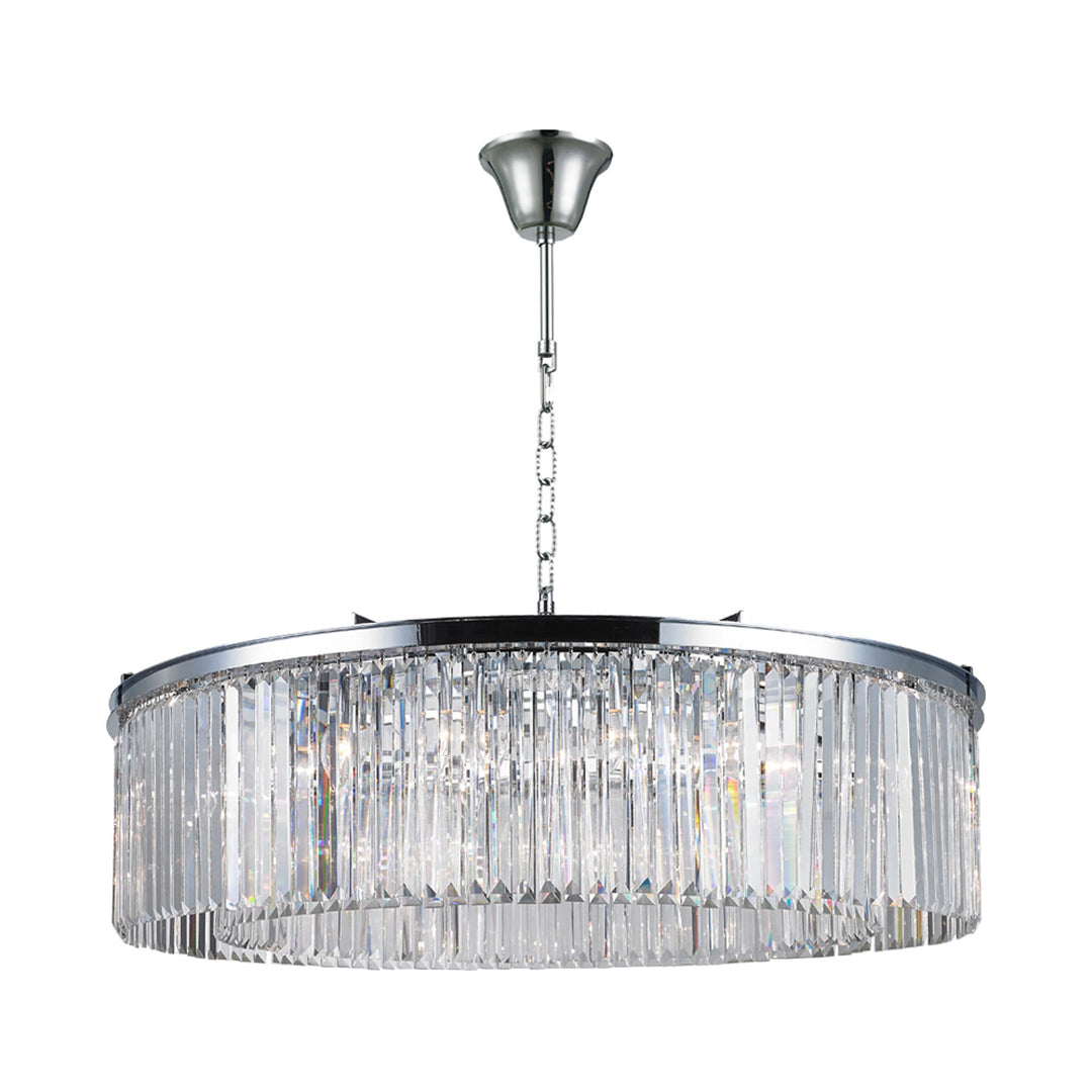 Odeon (Oasis) Open Ring Chandelier - W:110cm - Chrome - Designer Chandelier Australia